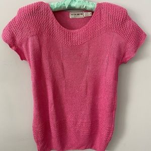 Western Connection Pink Sweater